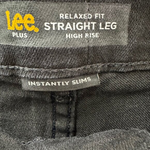 NWT Lee Plus Straight High Rise Jeans - Picture 6 of 8
